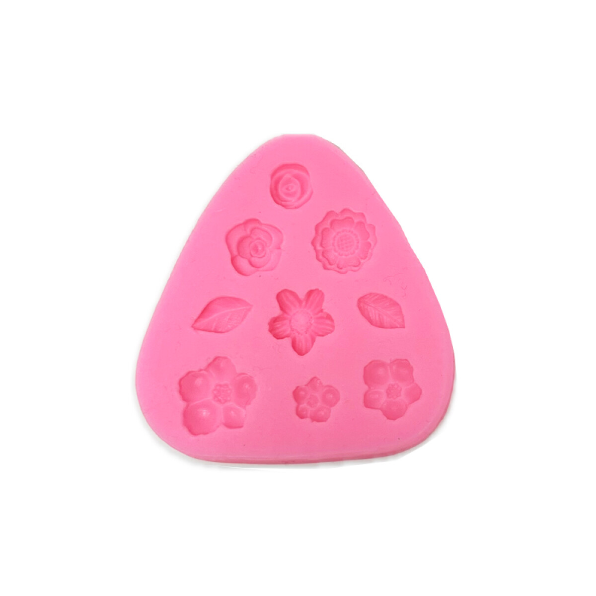 Molde Silicona Flores 
