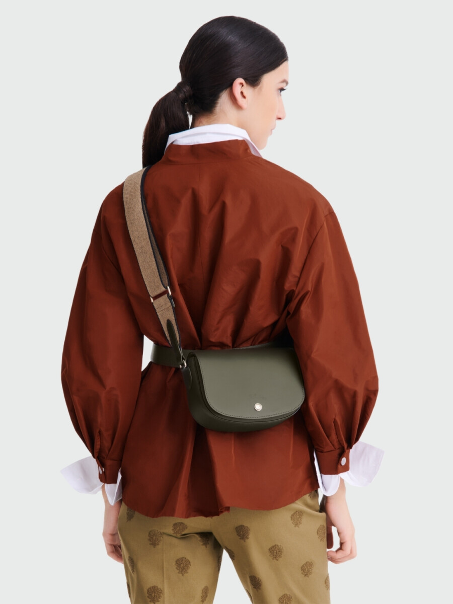 Longchamp - Bolso bandolera de cuero, Epure - 0 