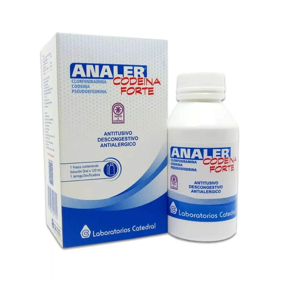 ANALER CODEINA FORTE JBE. FR. X 120 ML.