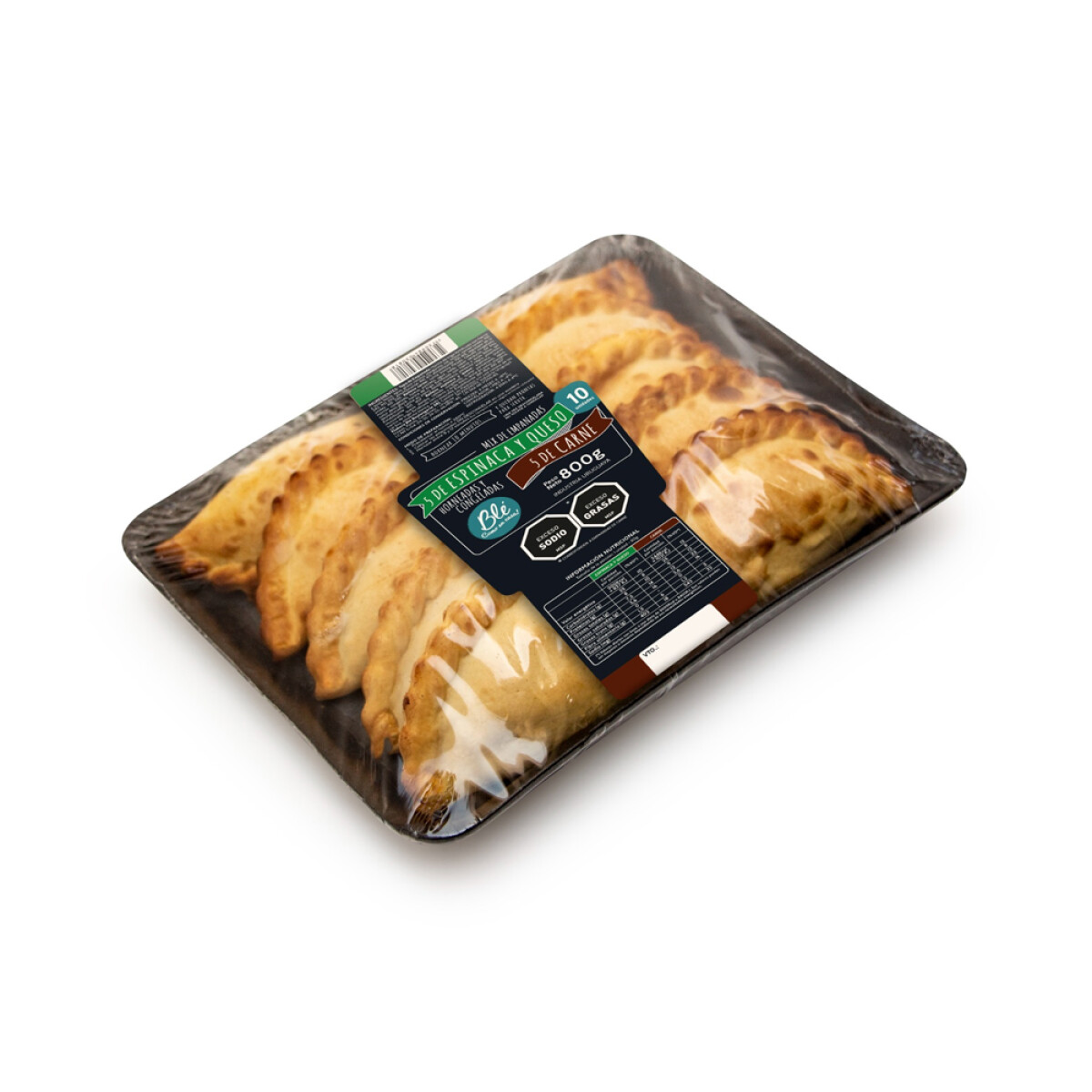 Empanadas Ble Mix 5 Carne 5 Espinaca Queso 