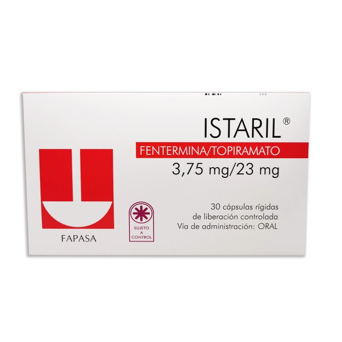 ISTARIL 3,75 MG. / 23 MG. CJ X 30 COMP. única