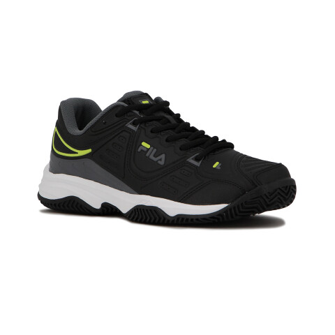 Championes Tennis Hombre Fila Forehand Clay Negro-Grafito