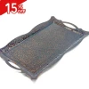 Bandeja rectangular metal T2 Cobre