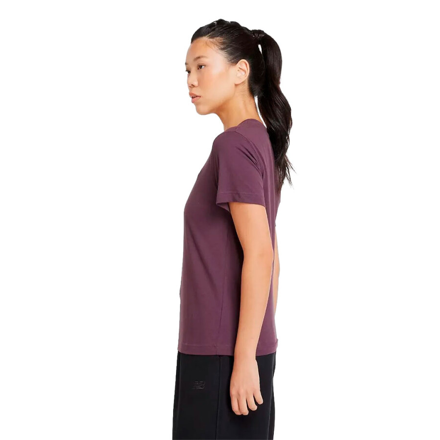Remera de Mujer New Balance Sport Essentials Jersey Bordó