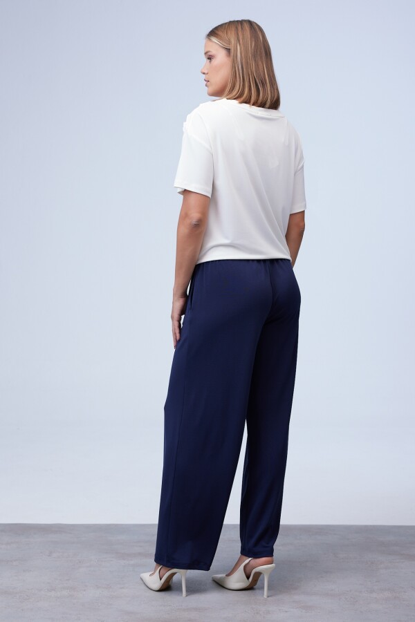 Pantalon Crepe AZUL