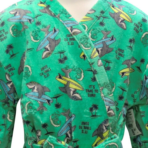 Batas Infantiles Varios Diseño de Algodón TIBURON REN 01