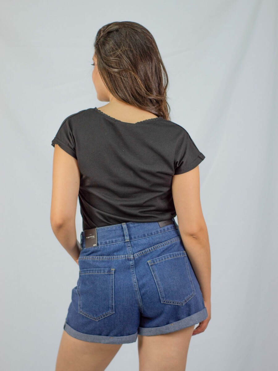 Remera Lumière - Black 