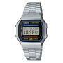Reloj CASIO A168WA-1WDF en Acero Plata Esfera 39mm 0