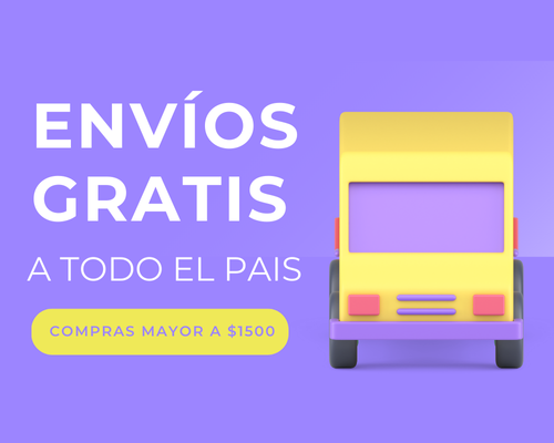 Envio gratis a todo el pais Uruguay