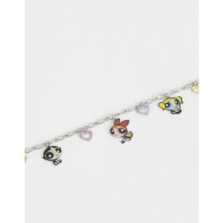 Collar Multicharm ''chicas Superpoderosas'' Combinacion Multicolor