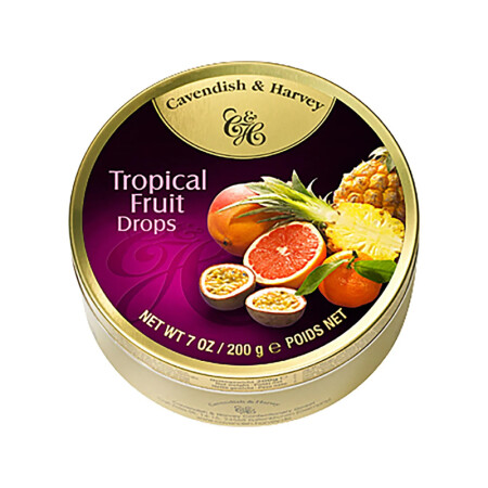 Caramelos tropical drops Cavendish 200g Caramelos tropical drops Cavendish 200g