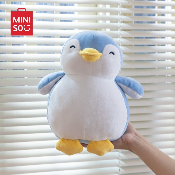 Peluche Pingüino mediano celeste