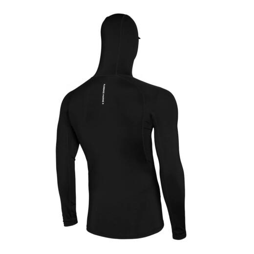 Lycra Florence Marine X Long Sleeve Hooded Rashguard - Negro Lycra Florence Marine X Long Sleeve Hooded Rashguard - Negro
