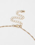 Cadena Corta con Dije Birthflowers Cortos Con Birthflowers - Dorado