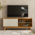 LINEA- RACK AURUM PARA TV 65" NATURE OFF WHITE LINEA- RACK AURUM PARA TV 65" NATURE OFF WHITE