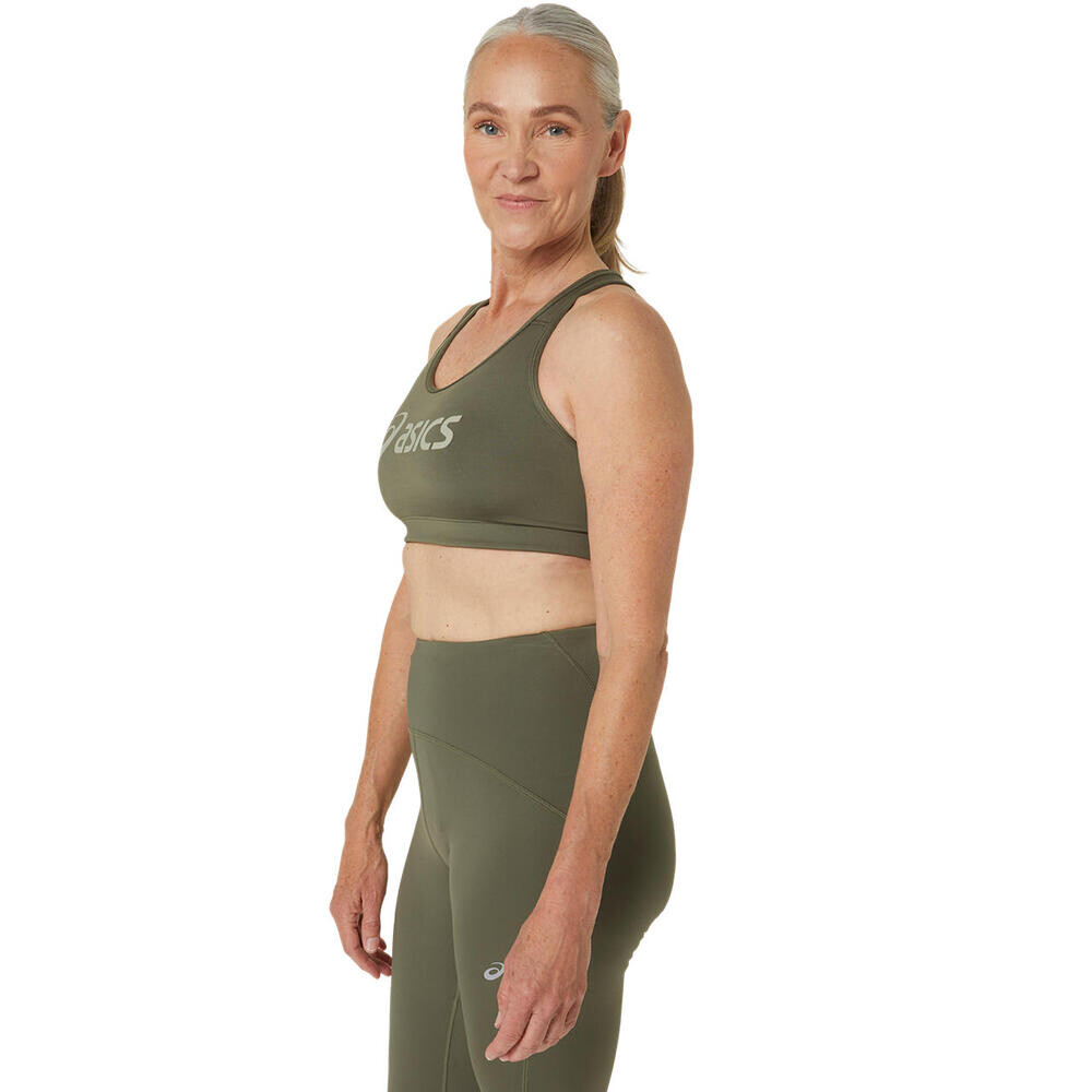 Asics Padded Bra - Mujer Mantle Green/olive Grey