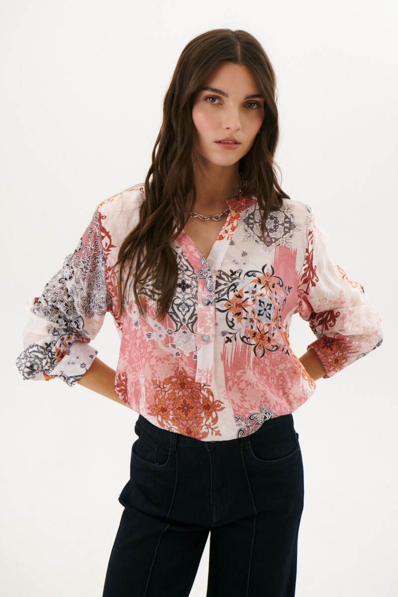 CAMISA JULIA PINKY ROSA