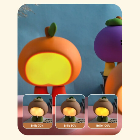 Veladora Lámpara Fruta Naranja