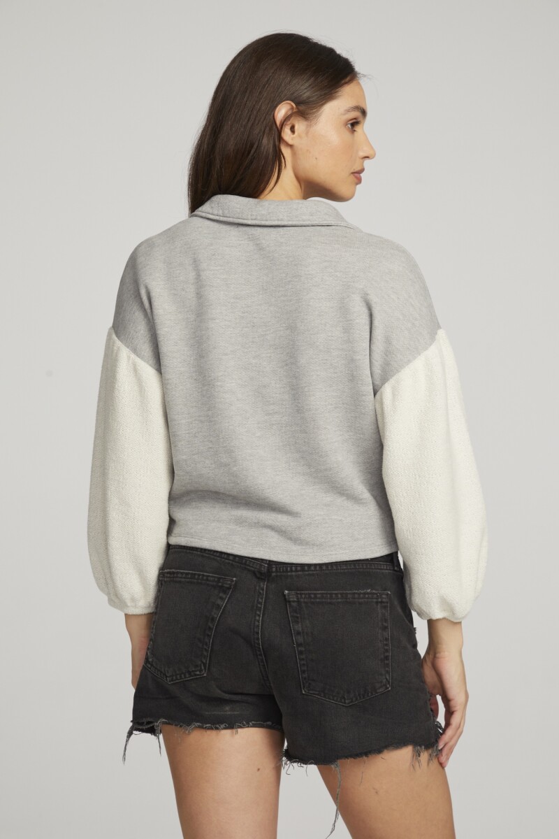 BUZO CONTRAST ZUMA Gris