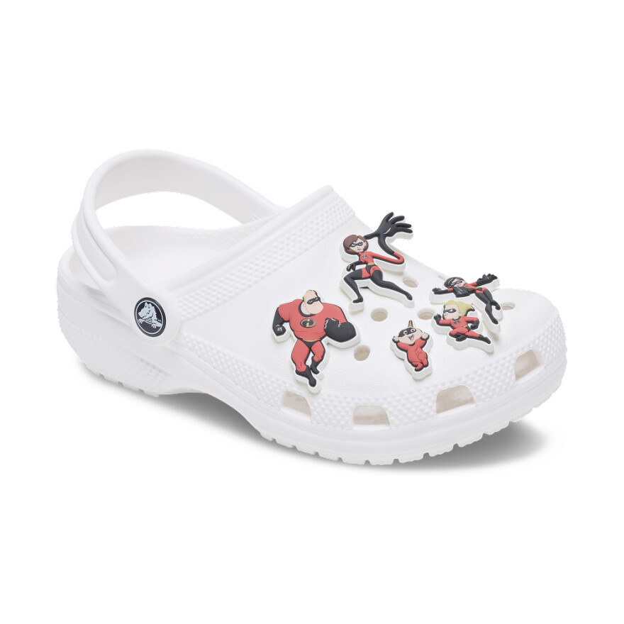 Jibbitz Pixar Incredibles 5 Pack Multicolor