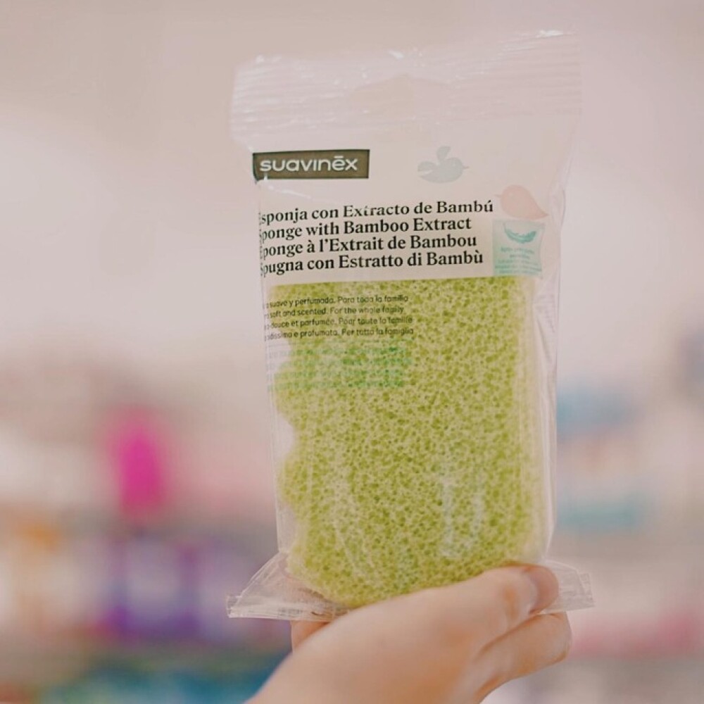 Esponja con extracto de bambu SUAVINEX Esponja con extracto de bambu SUAVINEX