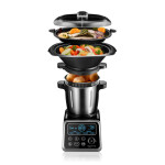 Robot de cocina TotalChef 1700W. 20 Func. 3.5 Lts. negro
