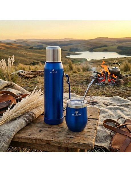 TERMO 1.0L DOBLE PARED AZUL NOVA TERMO 1.0L DOBLE PARED AZUL NOVA