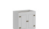 Bajo mesada 2 puertas - Linea Mexicana - Blanco Bajo mesada 2 puertas - Linea Mexicana - Blanco