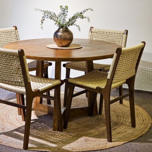 Mesa de comedor redonda Concord 120 cm de diámetro
