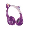 AURICULAR INALAMBRICO HELLO CAT INFANTIL Violeta