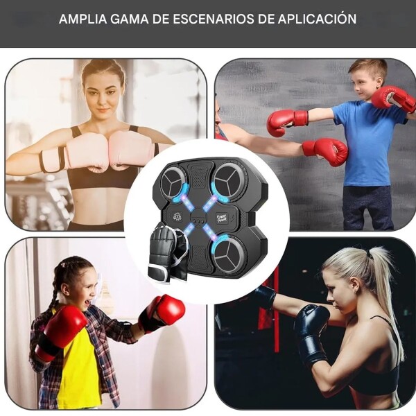 Maquina De Boxeo Infantil Bluetooth Bateria Musica Luz Atrix Maquina De Boxeo Infantil Bluetooth Bateria Musica Luz Atrix