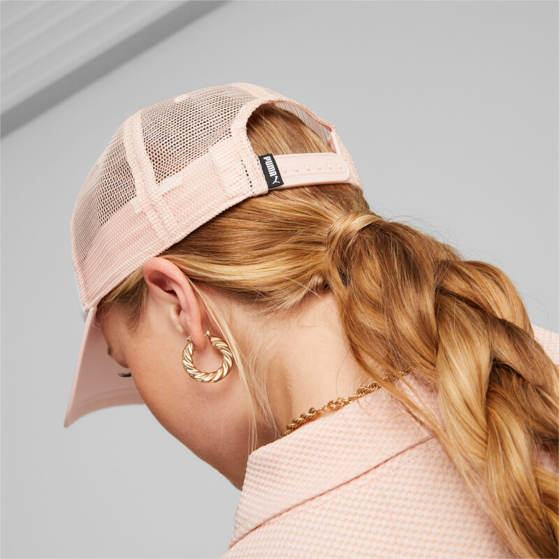 Gorro Puma Trucker Rosa - Blanco