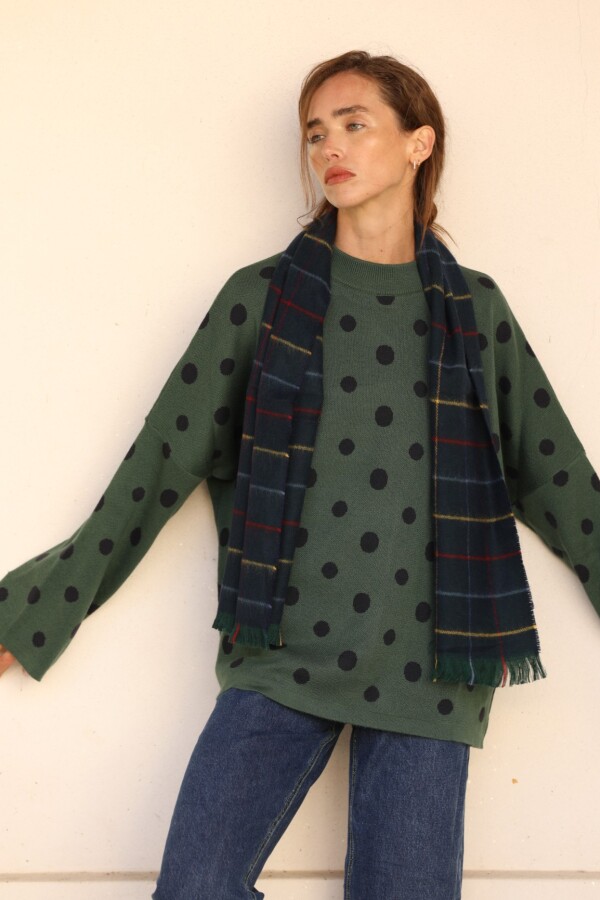 Sweater Dot Verde