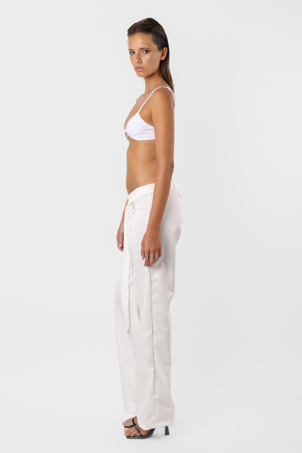 Pantalón Bend Blanco