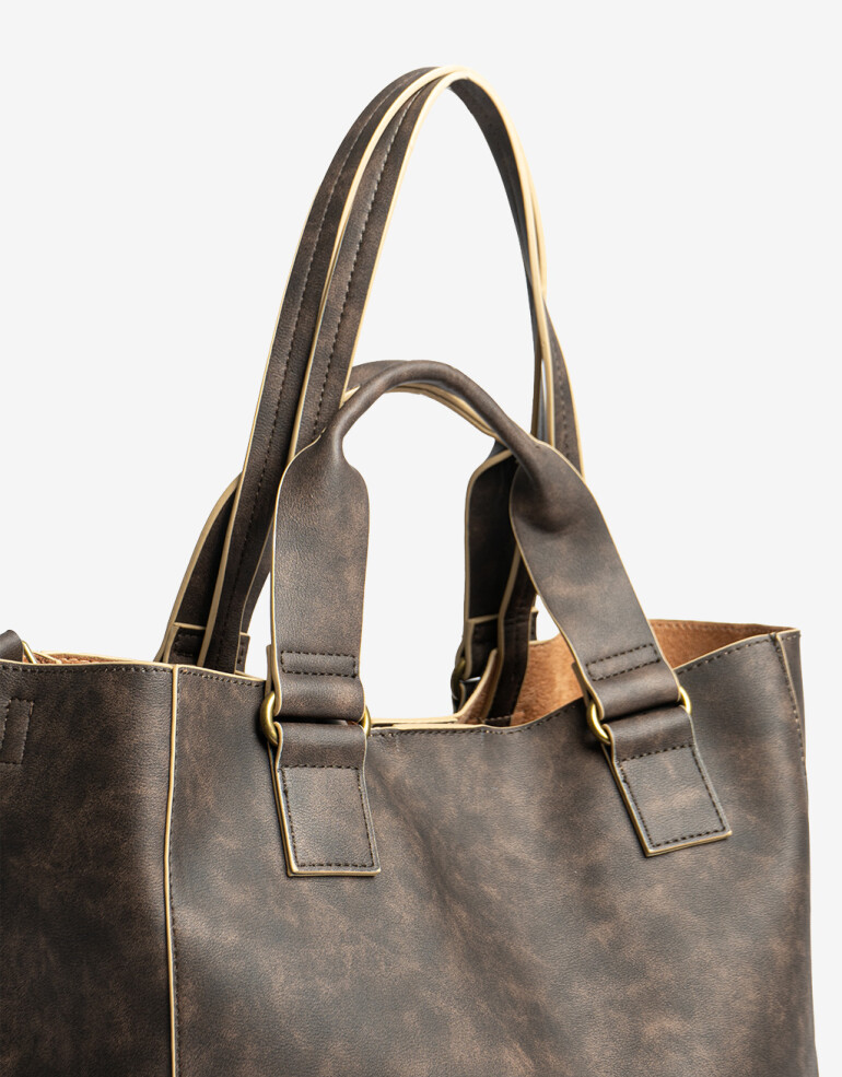 Shopper Isabag Cartera Shopper - Marron Medio