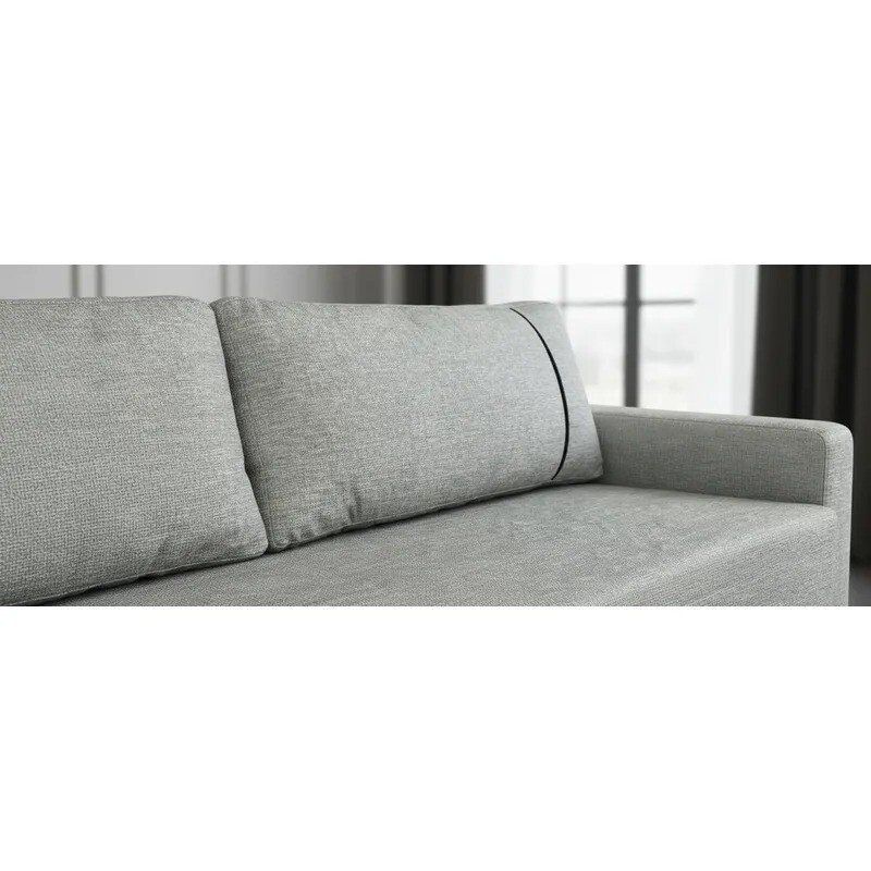 SOFA 4 CUERPOS - TAPIZADO TELA TRAMADA CON PUNTOS GRISES, BLANCOS y NEGROS. SOFA 4 CUERPOS - TAPIZADO TELA TRAMADA CON PUNTOS GRISES, BLANCOS y NEGROS.