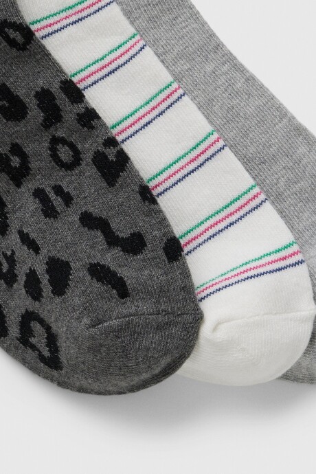 Medias Pack X3 Mujer Winter Peony