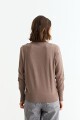 Sweater con detalle en manga CAFE