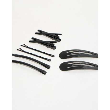 Set De Hebillas Negro