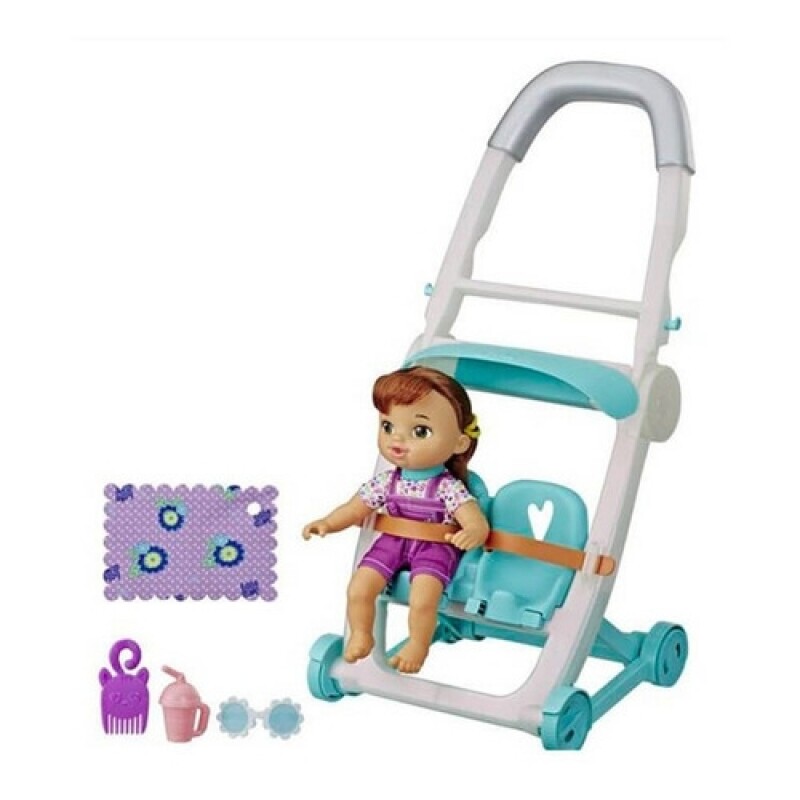 Muñeca Baby Alive con Cochechito para 2 Muñecas Hasbro Muñeca Baby Alive con Cochechito para 2 Muñecas Hasbro
