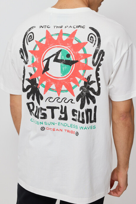 T-SHIRT EXAVI RUSTY Blanco
