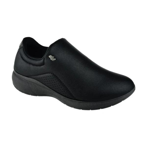 ZAPATO SLEEP ON ELASTANO - USAFLEX NEGRO