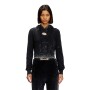 F-Slimmy-Hood-P5 - Mujer Black