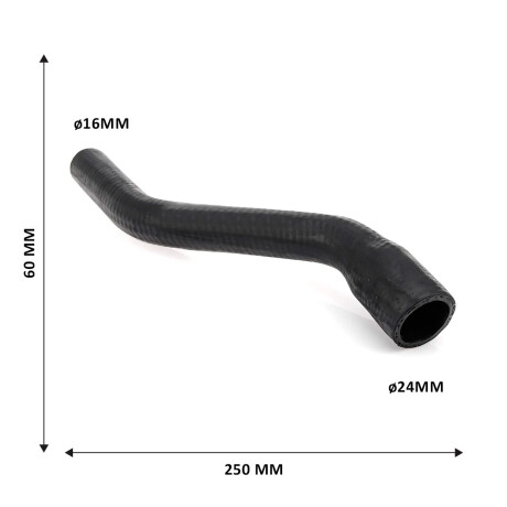 CAÑO VOLKSWAGEN ENTRADA AIRE CALEF GOL PARATI AP 2.0 95/97 (4323) - CAÑO VOLKSWAGEN ENTRADA AIRE CALEF GOL PARATI AP 2.0 95/97 (4323) -