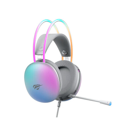 Auriculares Gamer Havit H2037D White 3.5 mm RGB Auriculares Gamer Havit H2037D White 3.5 mm RGB