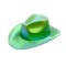 Gorro Cowboy Tornasol Verde