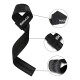 Set X2 Straps Correas Levantamiento Pesas Gym Negro Negro
