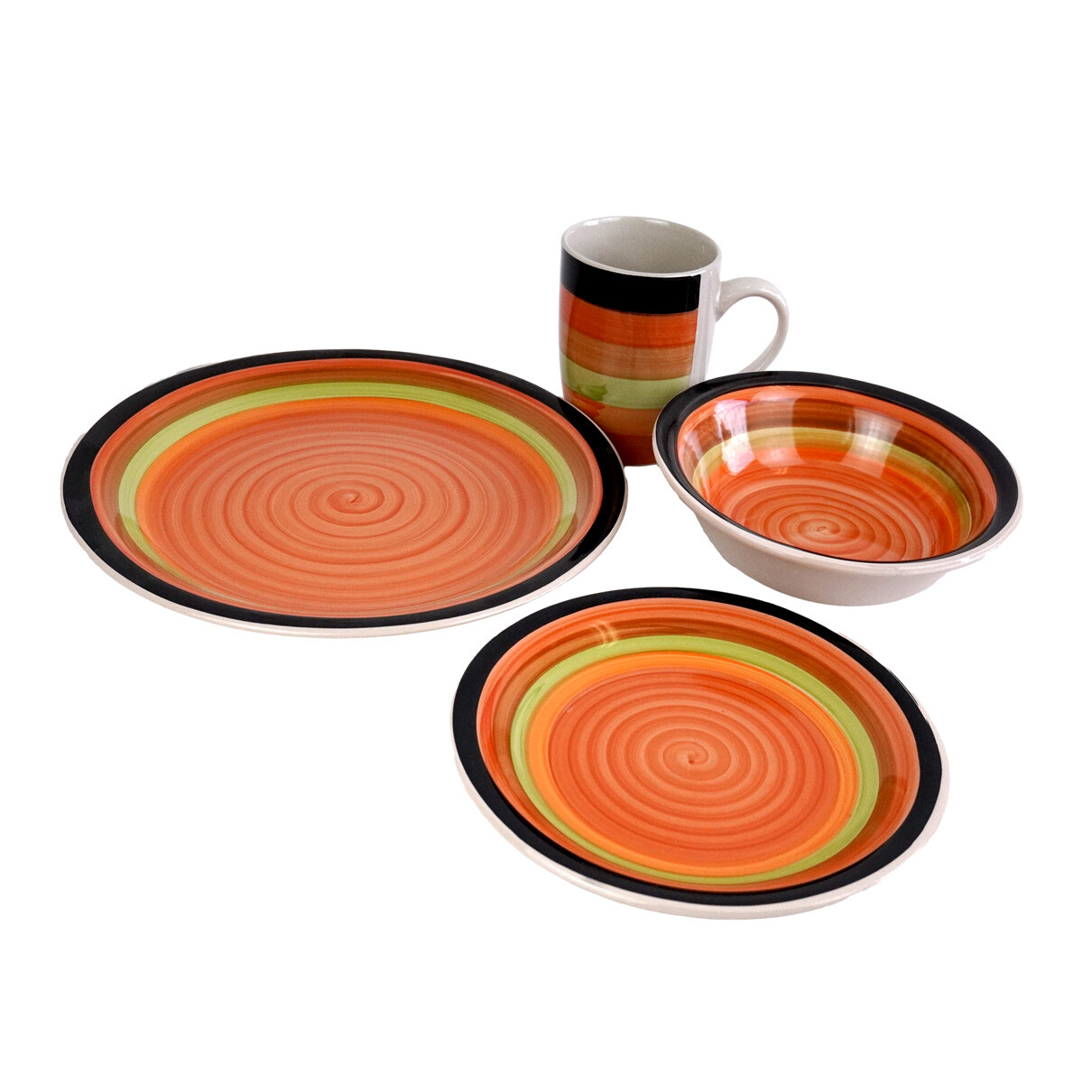 JUEGO VAJILLA 16PCS CERAMICA 