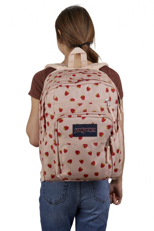 MOCHILA BIG STUDENT STRAWBERRY