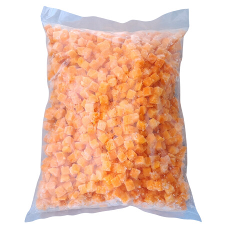 CALABAZA EN CUBOS CONGELADA 10/10 - 1 KG Calabaza En Cubos Congelada 10/10 - 1 Kg